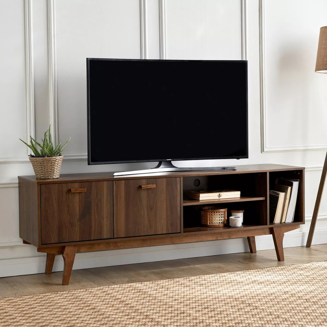 Walnut TV Unit