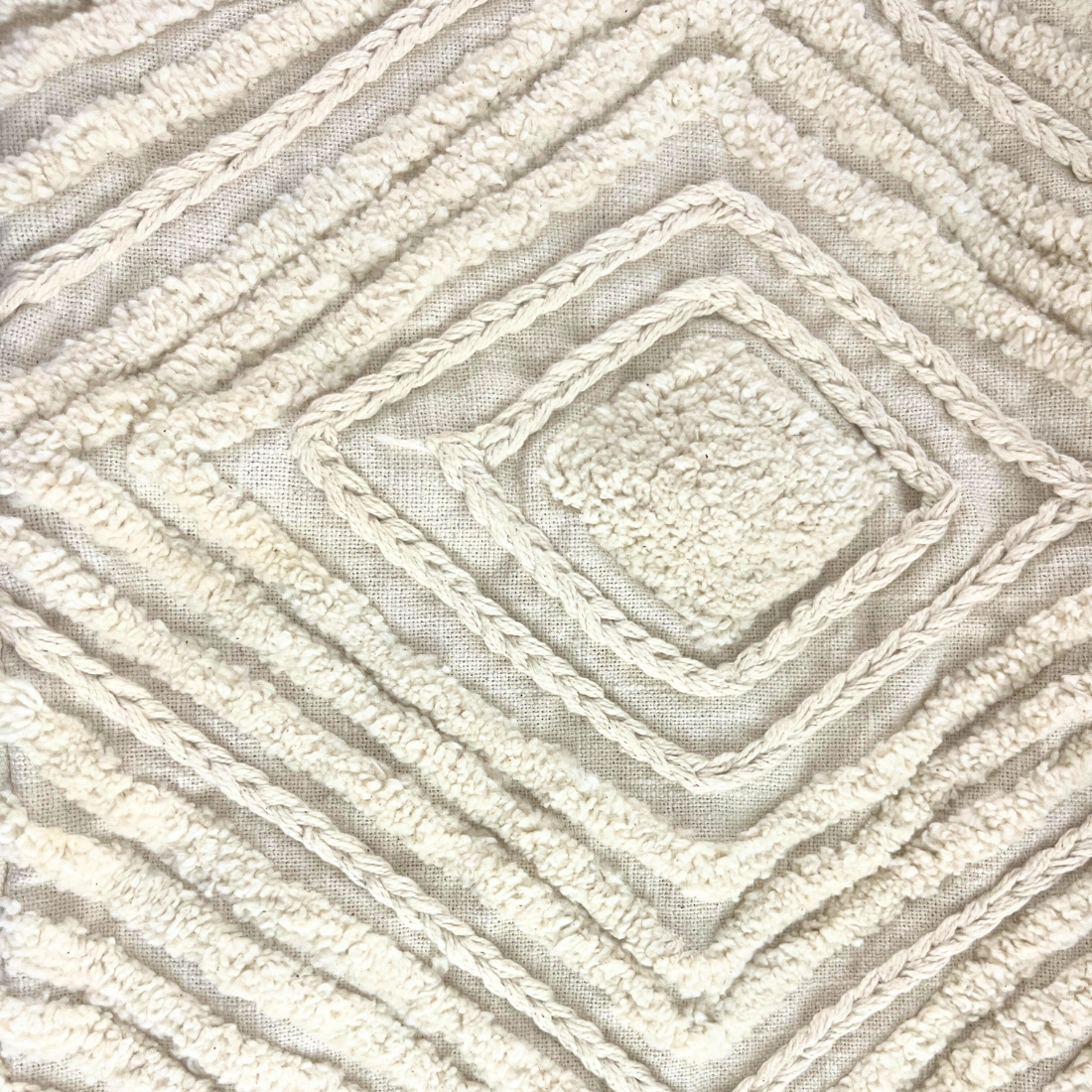 Braided Linen Cushion Cover
