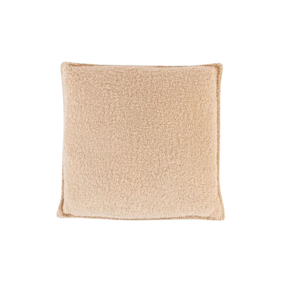 Peach Boucle Cushion