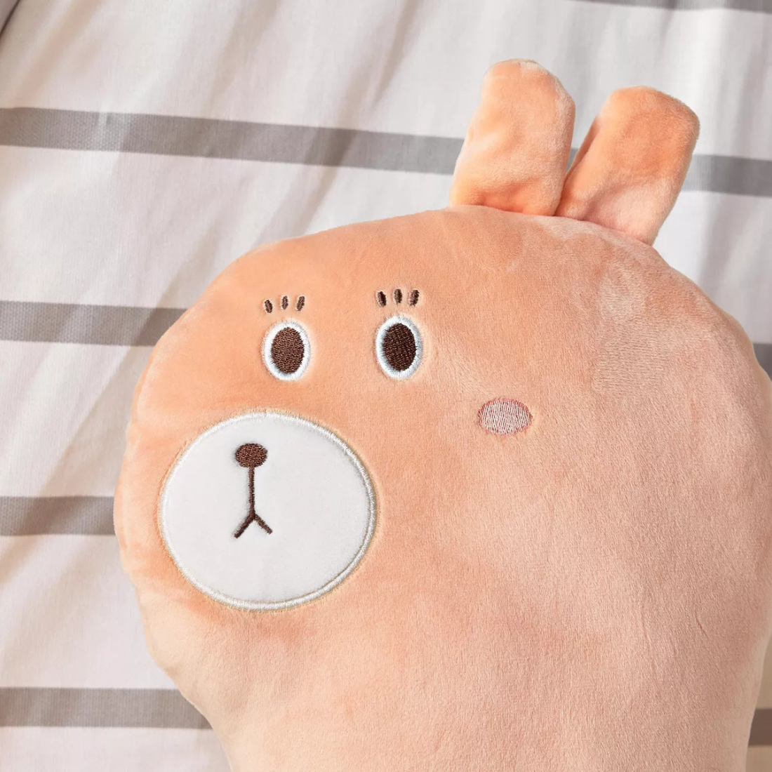 Orange Bear Cushion