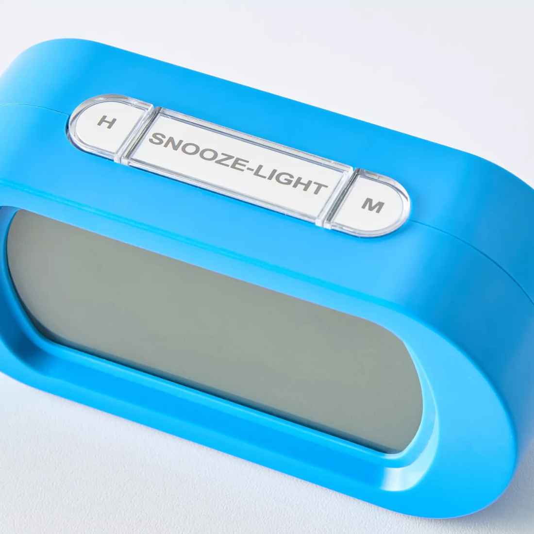 Blue Digital Alarm Clock