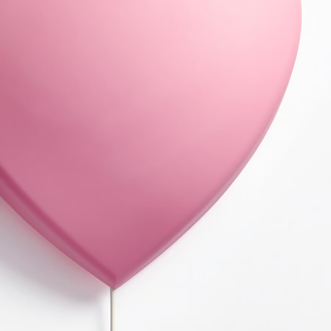 Pink Heart Wall Light