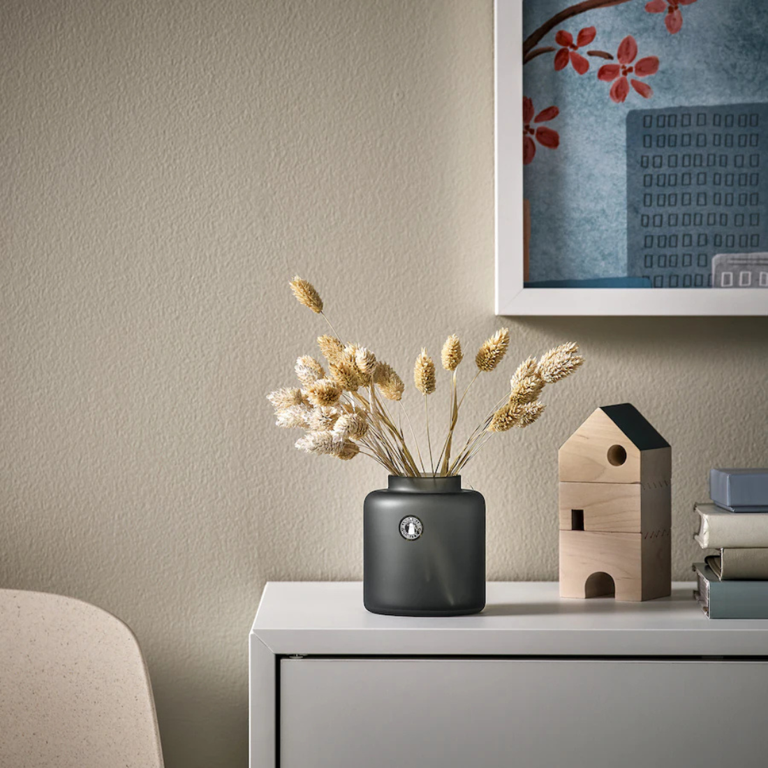 Grey Pot Vase