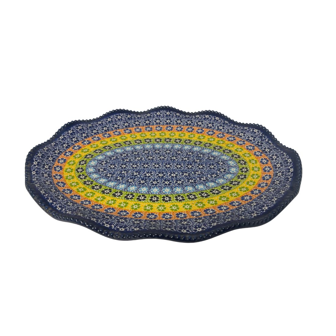 Hand Painted Ceramic Platter