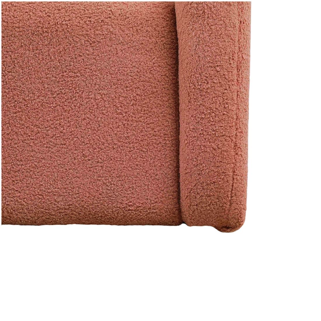 Dusty Pink Retro Accent Chair