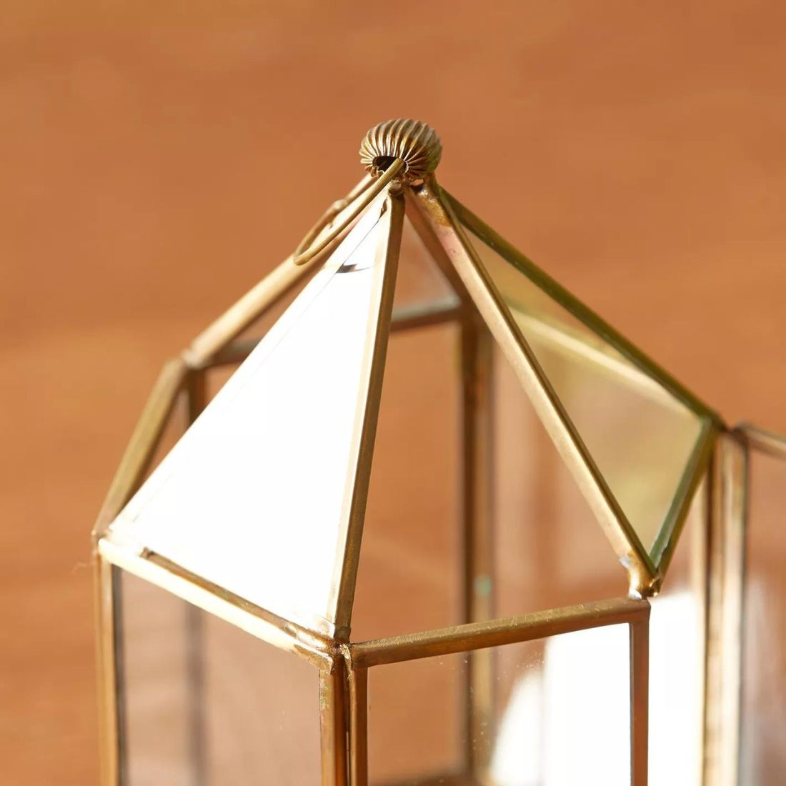 Small Lantern with Clear Glass