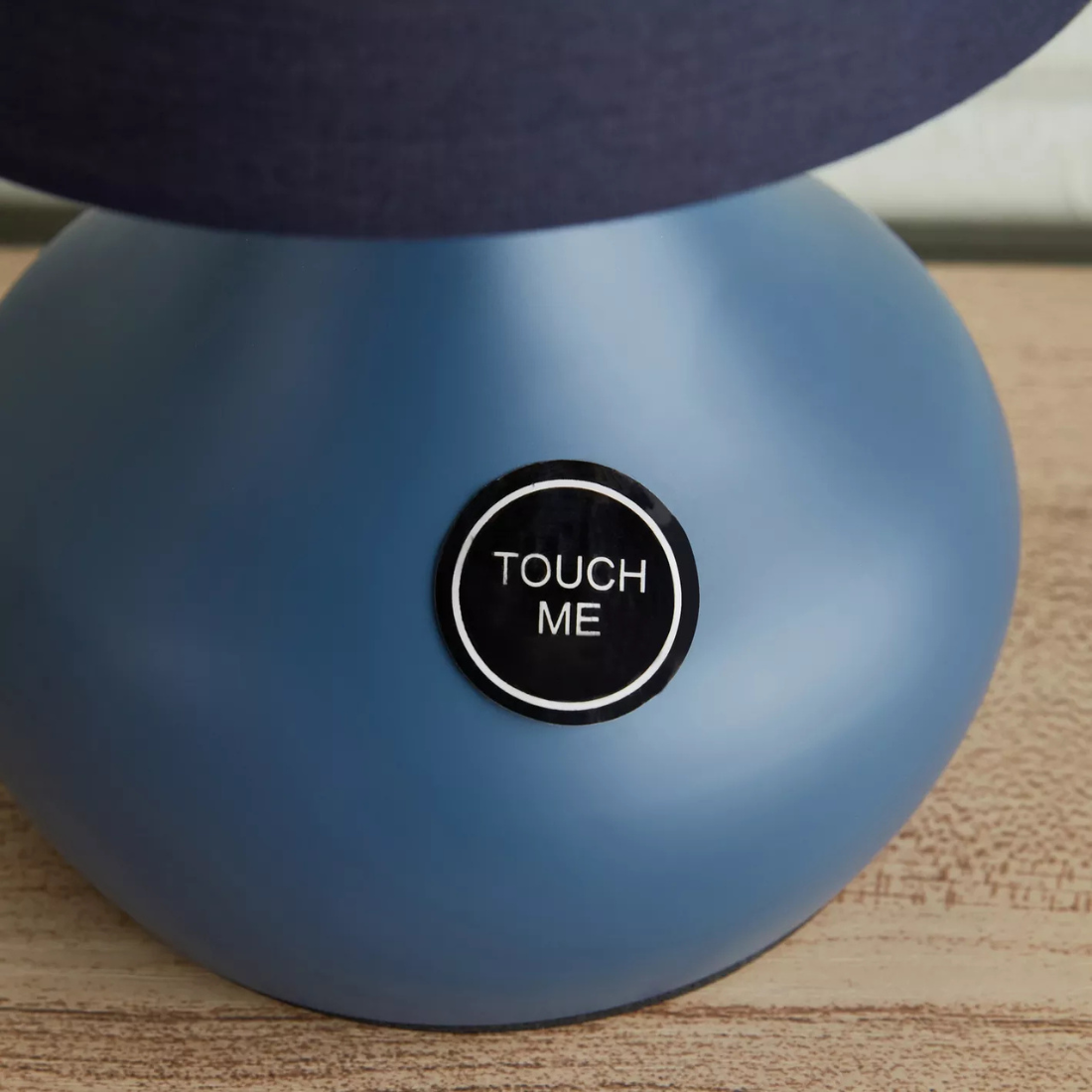 Blue Touch Table Lamp