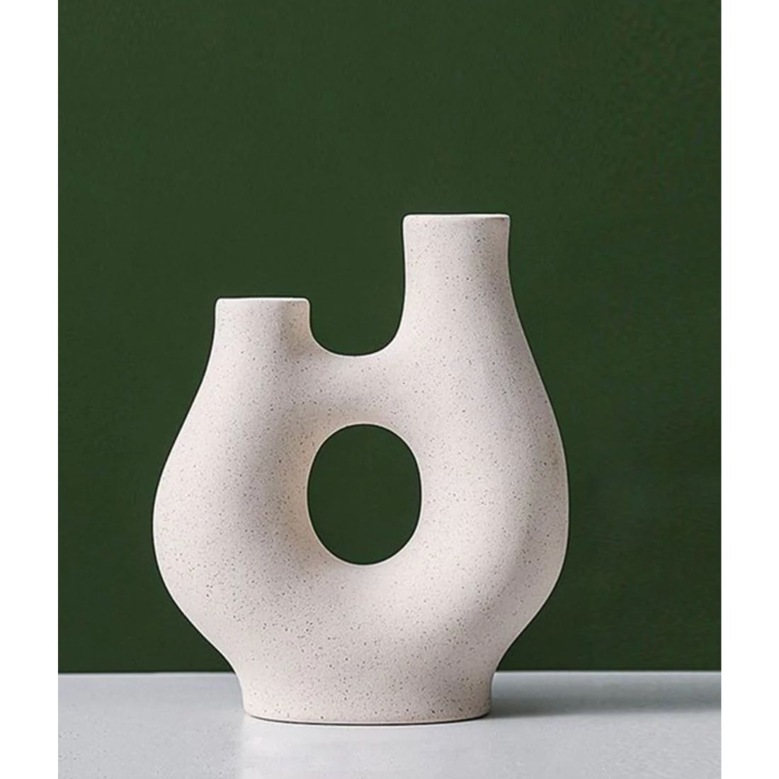 Asymmetric Ceramic Vase