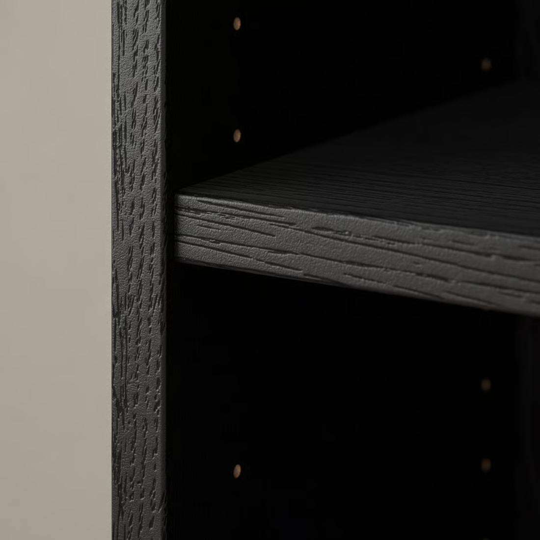 Black Oak Bookcase (Wide)