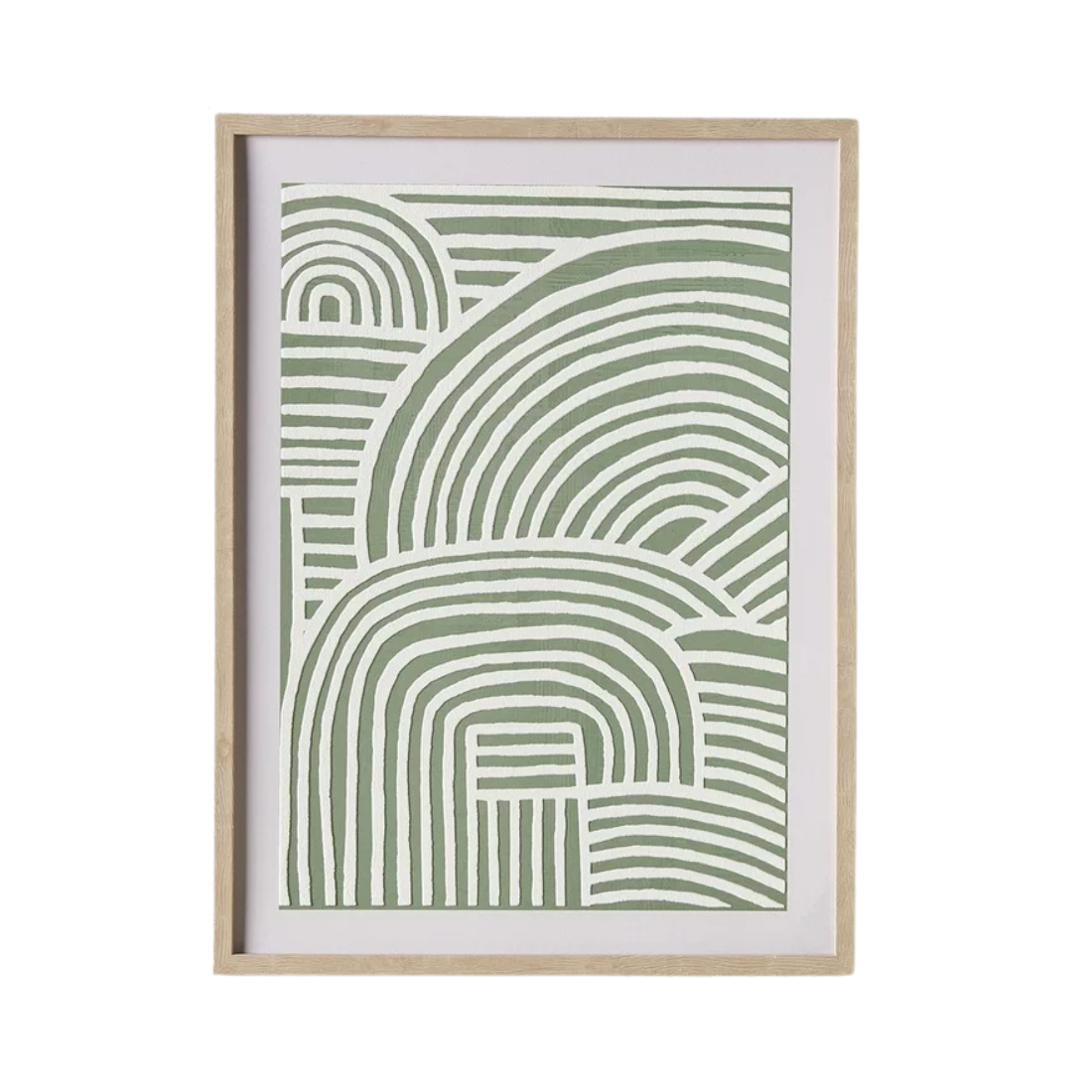 Green Canvas Wall Art