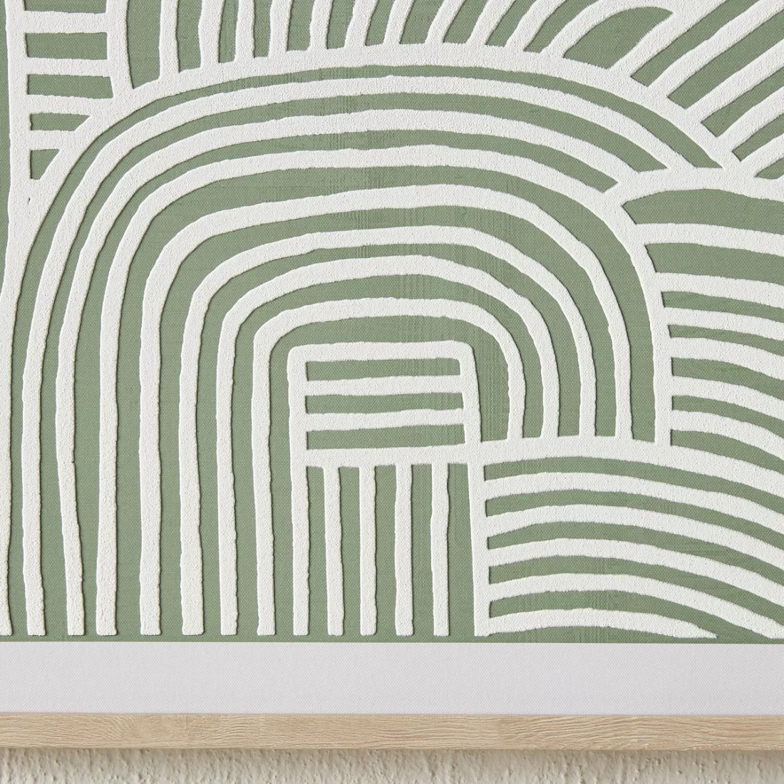 Green Canvas Wall Art