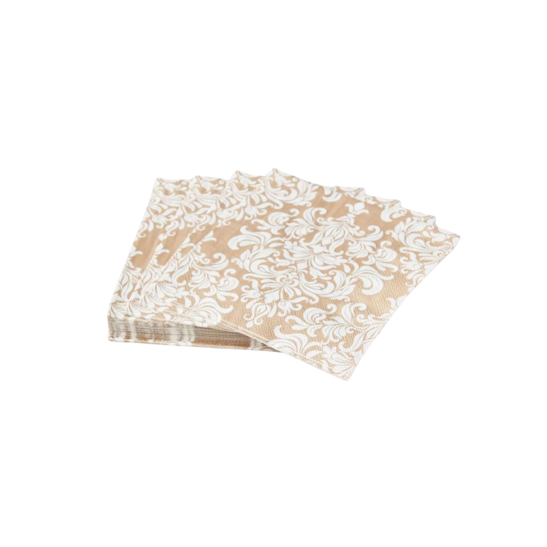 Damask Printed Napkins | 20 Pieces