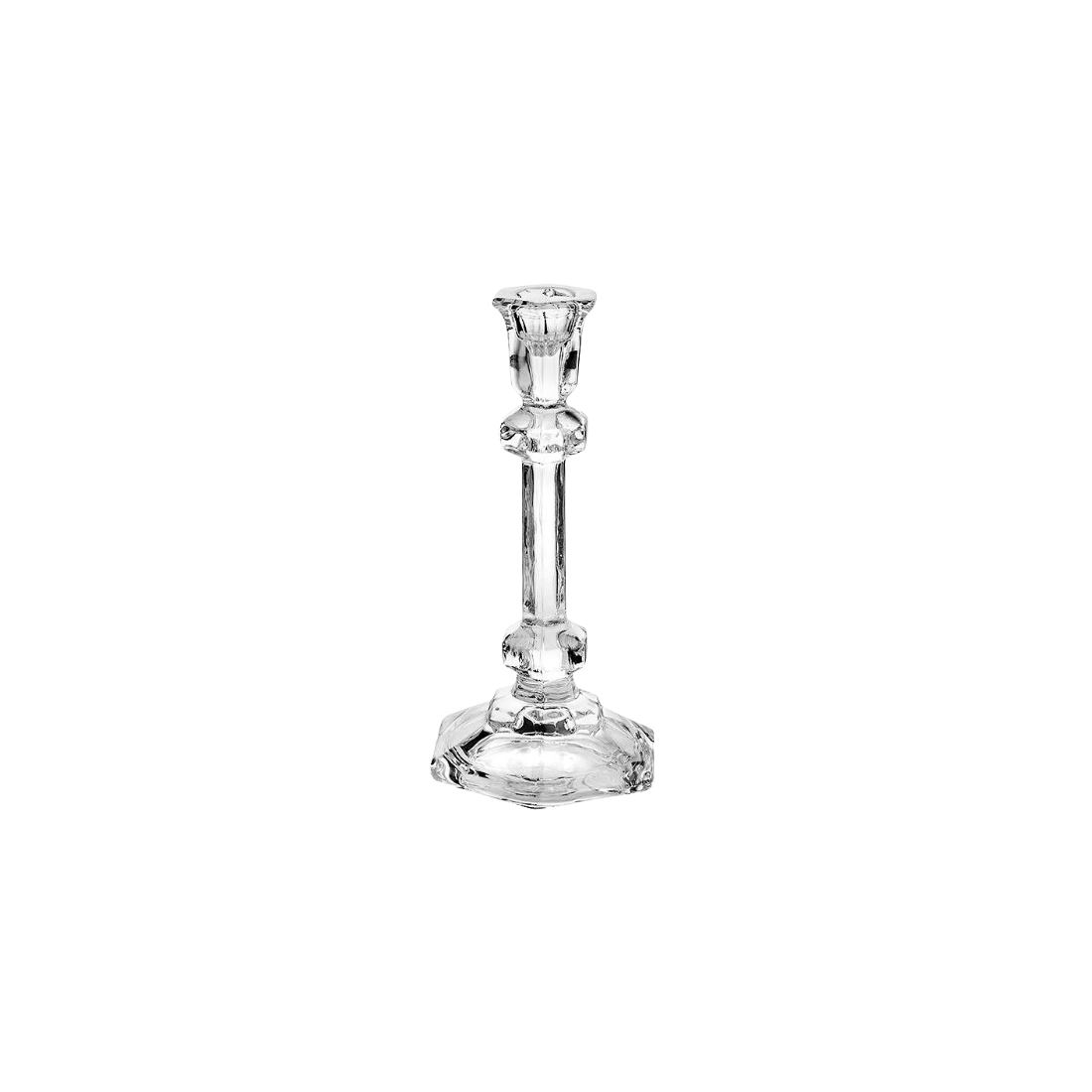 Crystal Taper Candle Holder Set