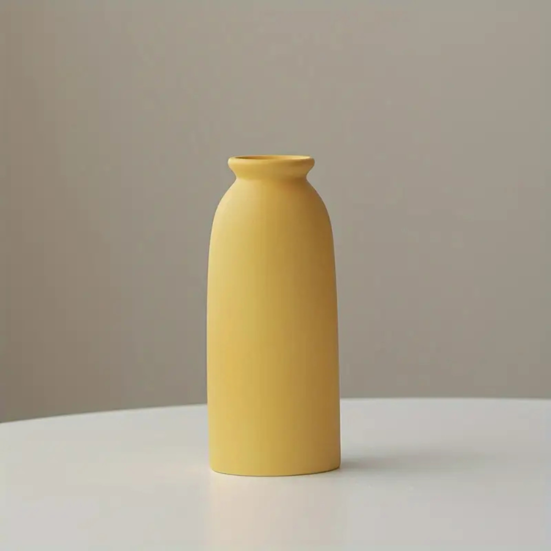 Set of 3 Modern Colorful Ceramic Vases