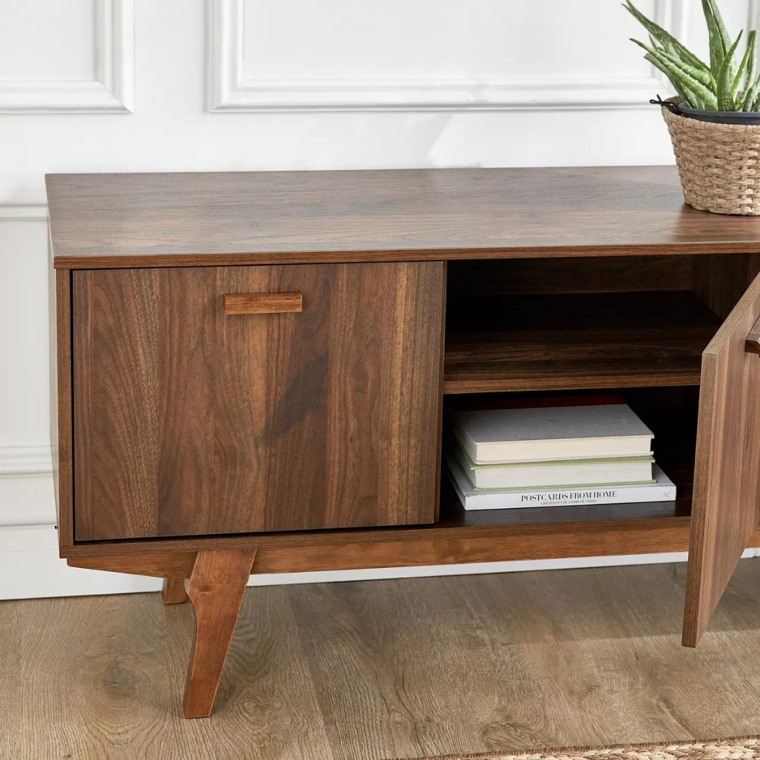 Walnut TV Unit