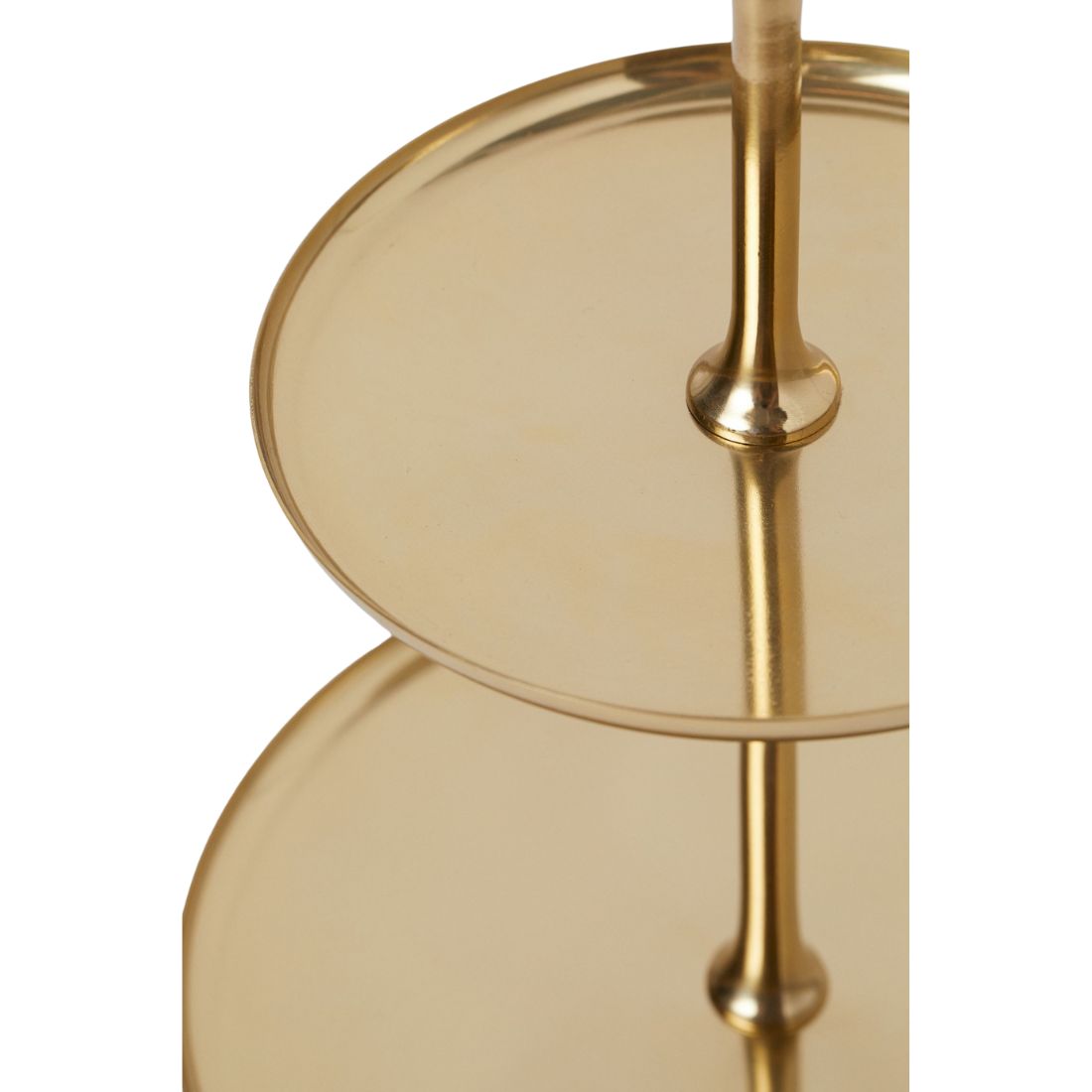 2 Tier Gold Serving Platter