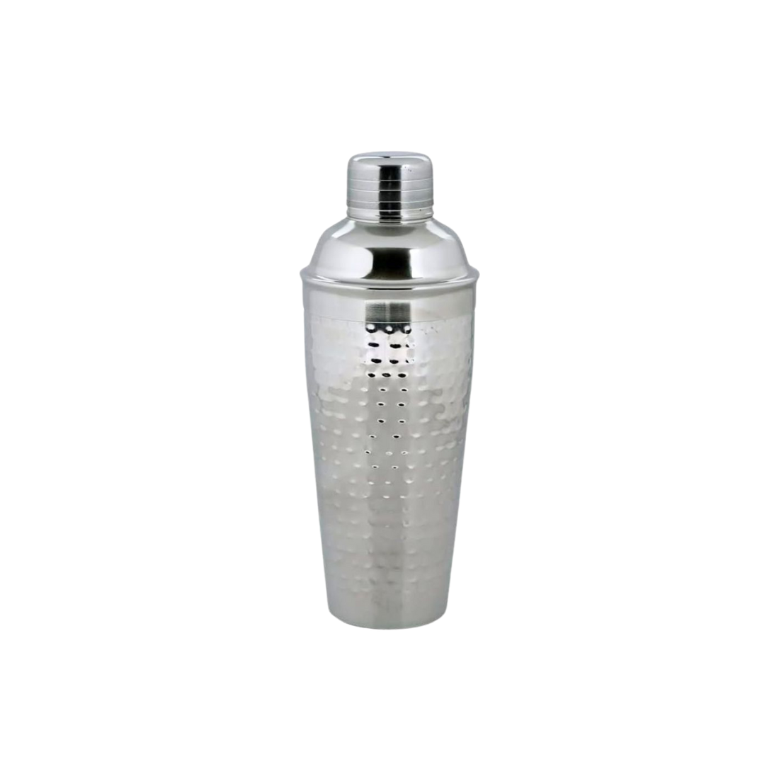 Hammered Silver Cocktail Shaker