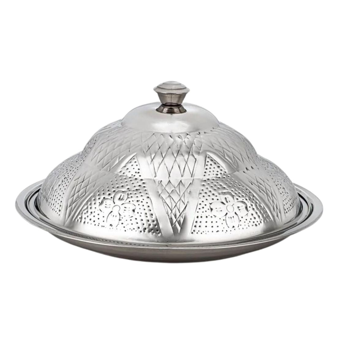 Hammered Silver Ouzi Platter
