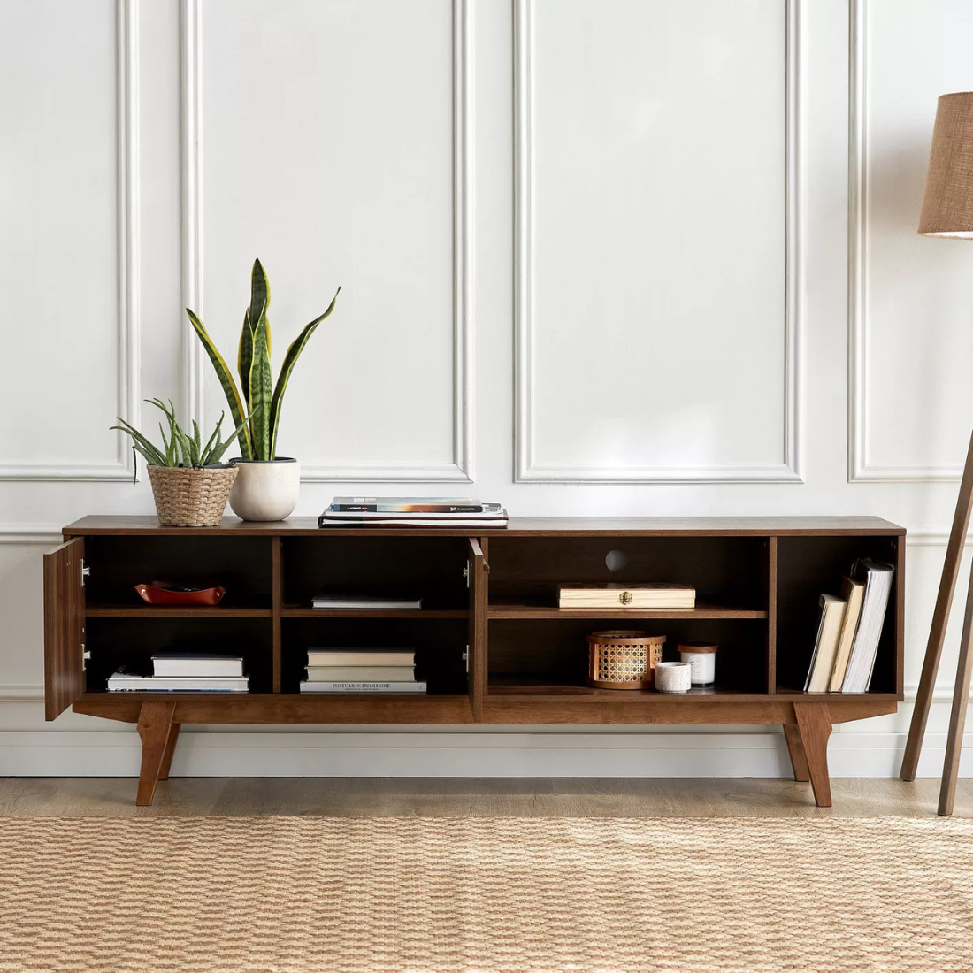 Walnut TV Unit