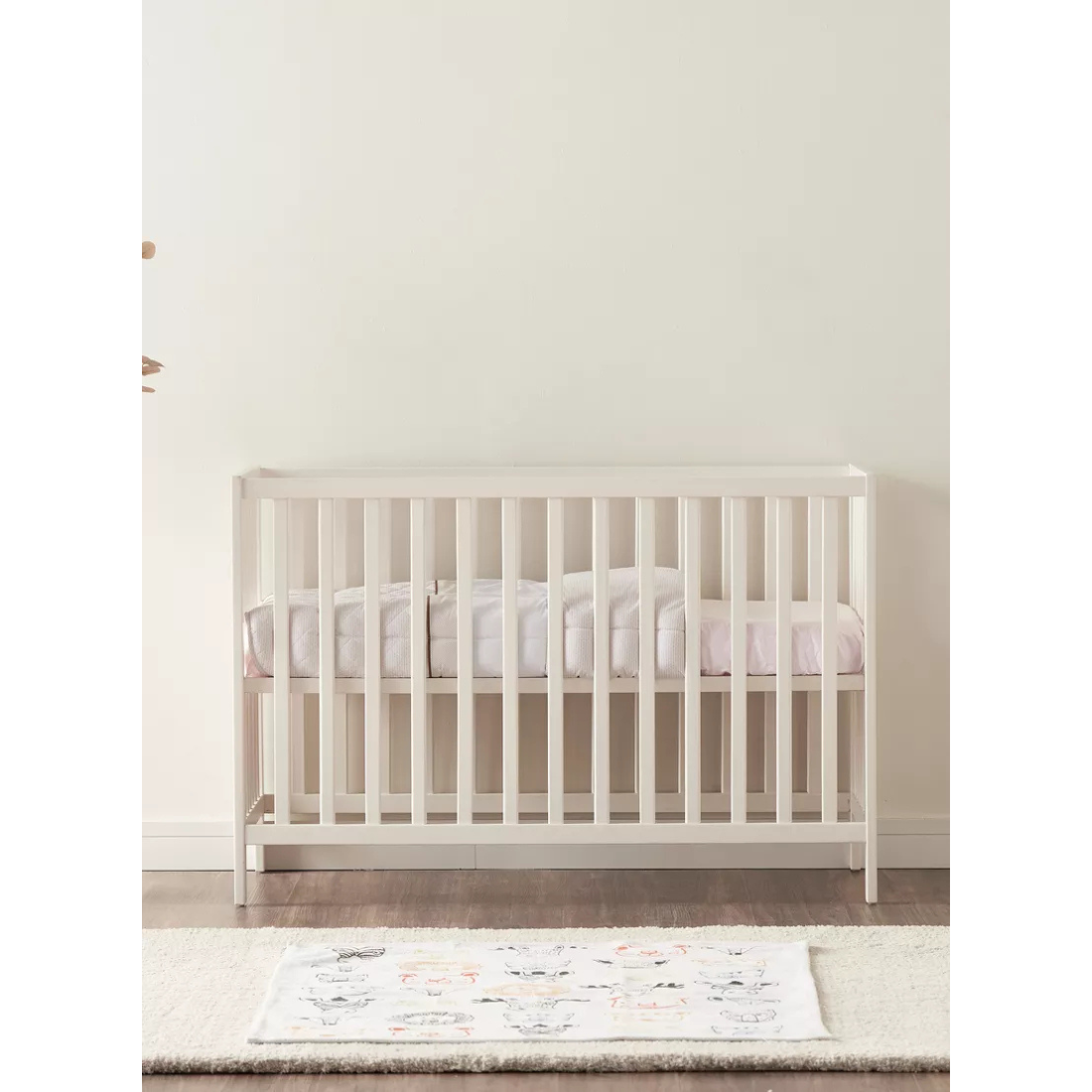 White Baby Crib