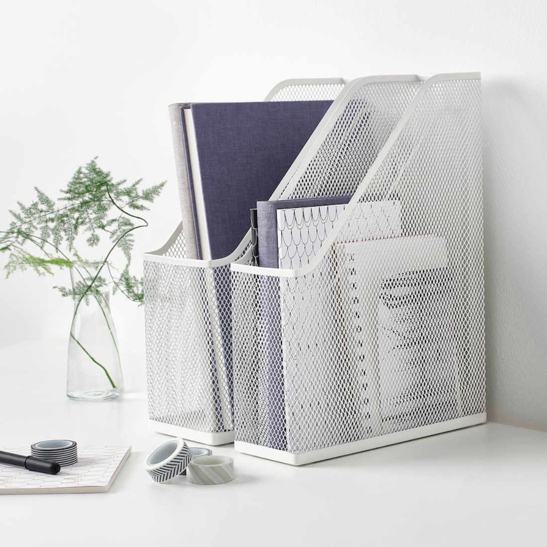 White Mesh Magazine File