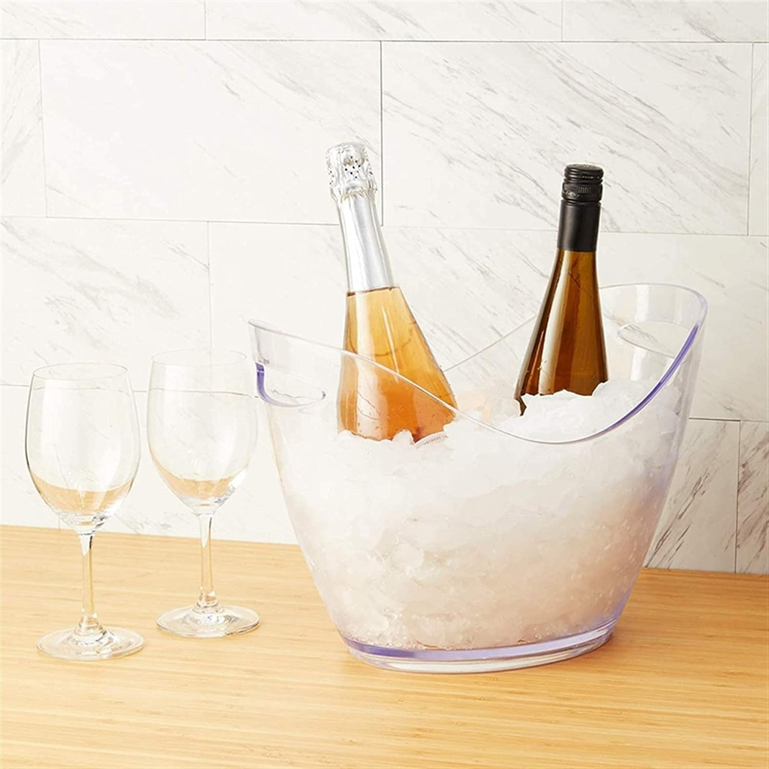 Wide Acrylic Ice Bucket