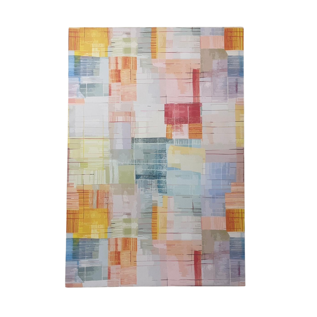 Multicolored Square Abstract Art