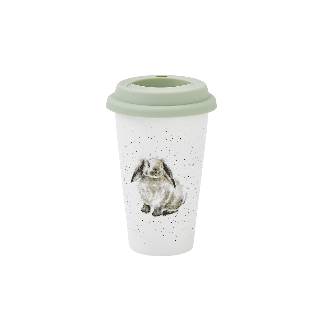 Painted Porcelain Travel Mug