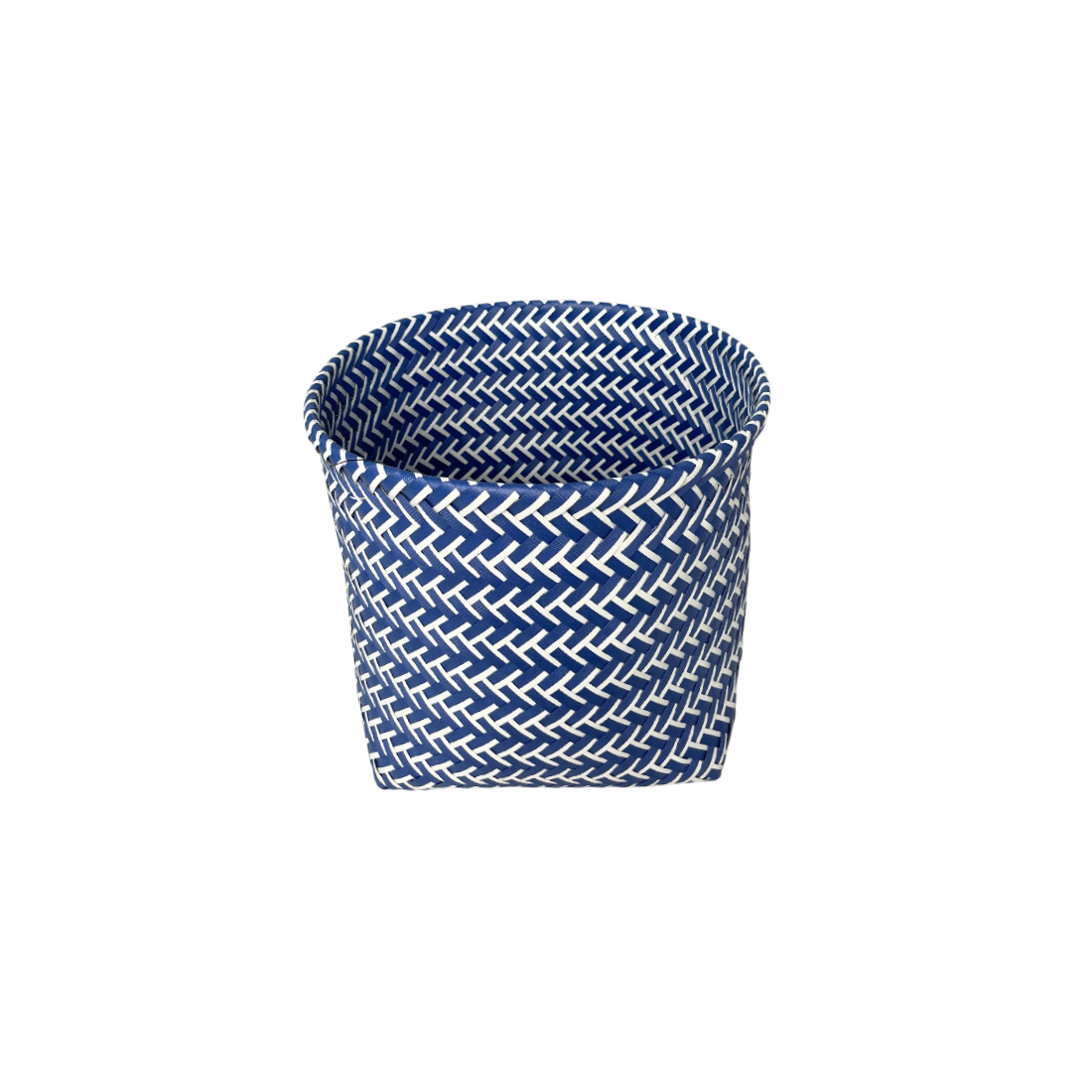 Blue Woven Basket
