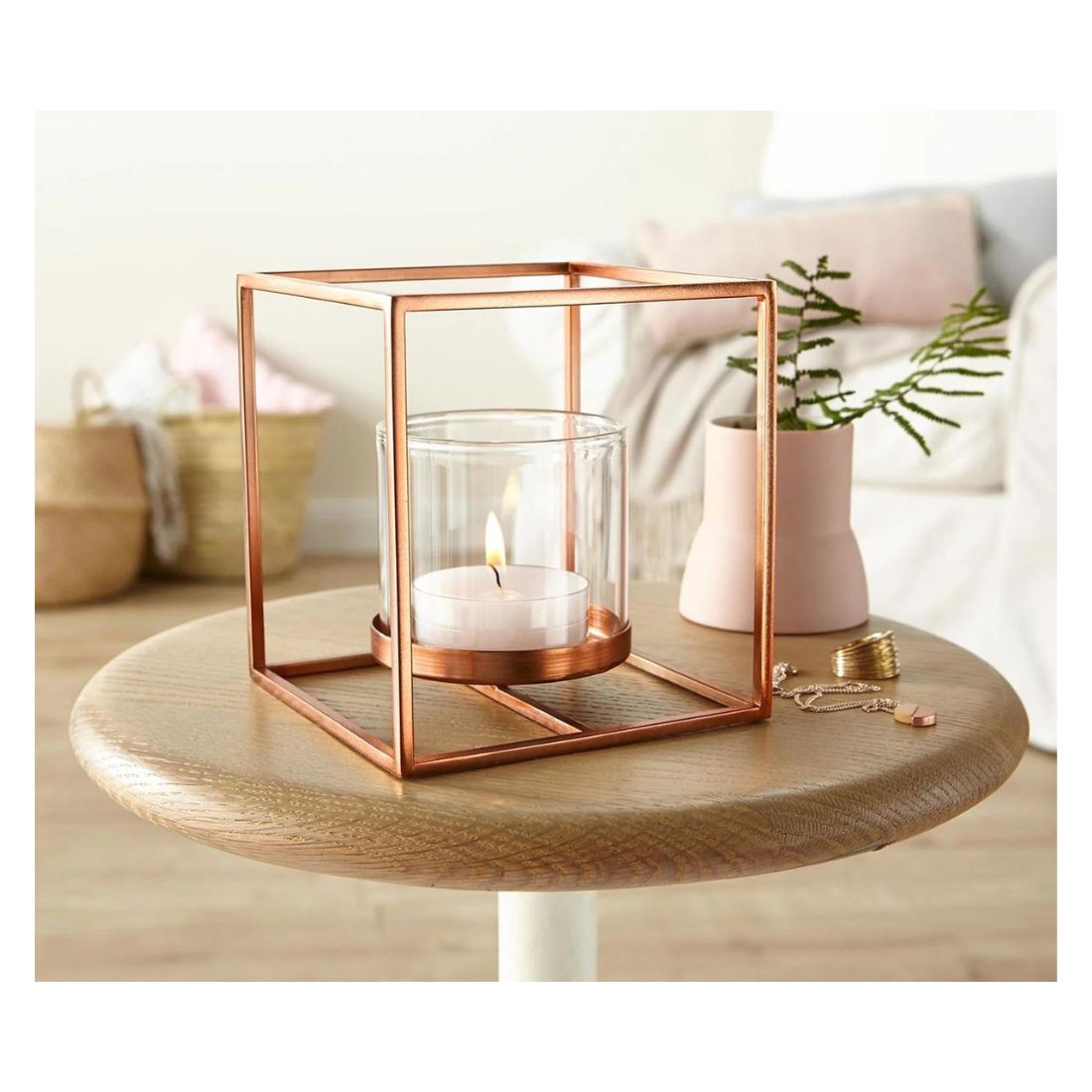 Copper Candle Holder