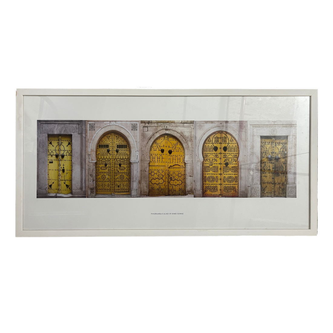 Yellow Doors Framed Artwork