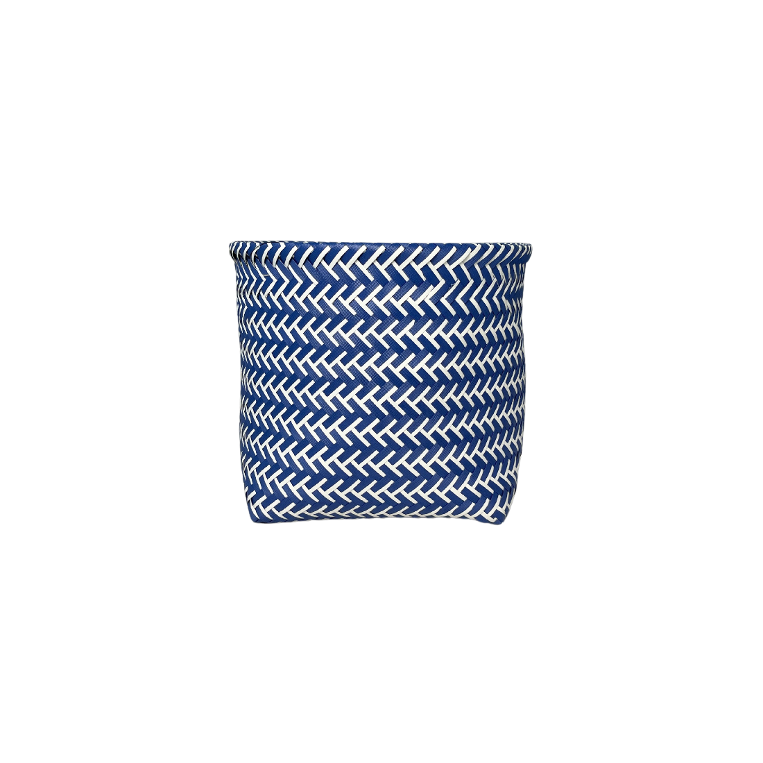 Blue Woven Basket