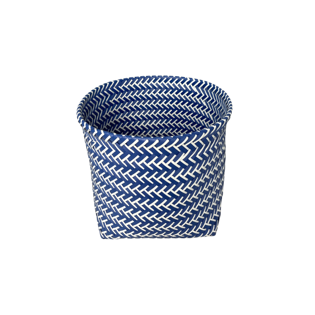 Blue Woven Basket