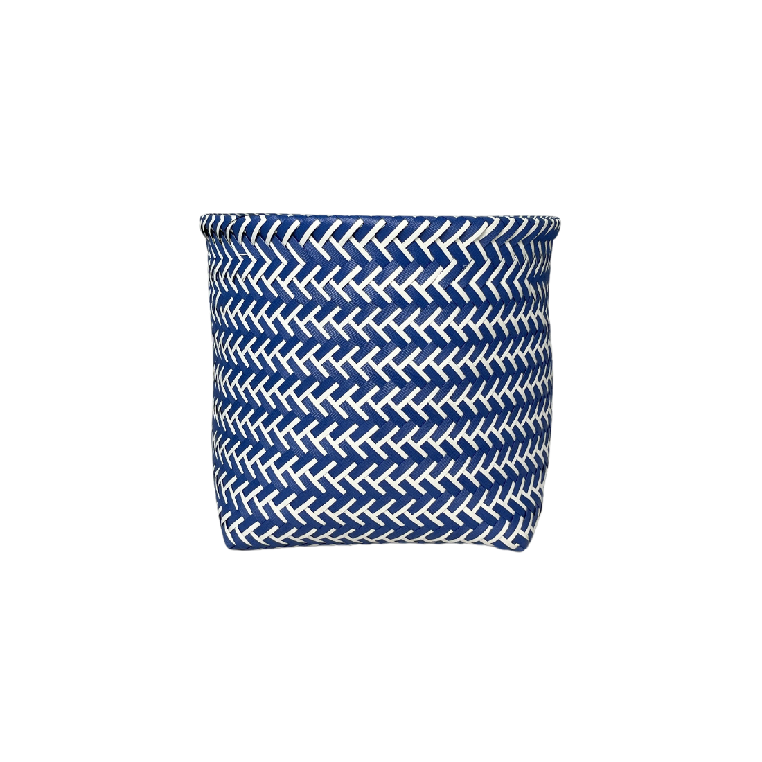 Blue Woven Basket