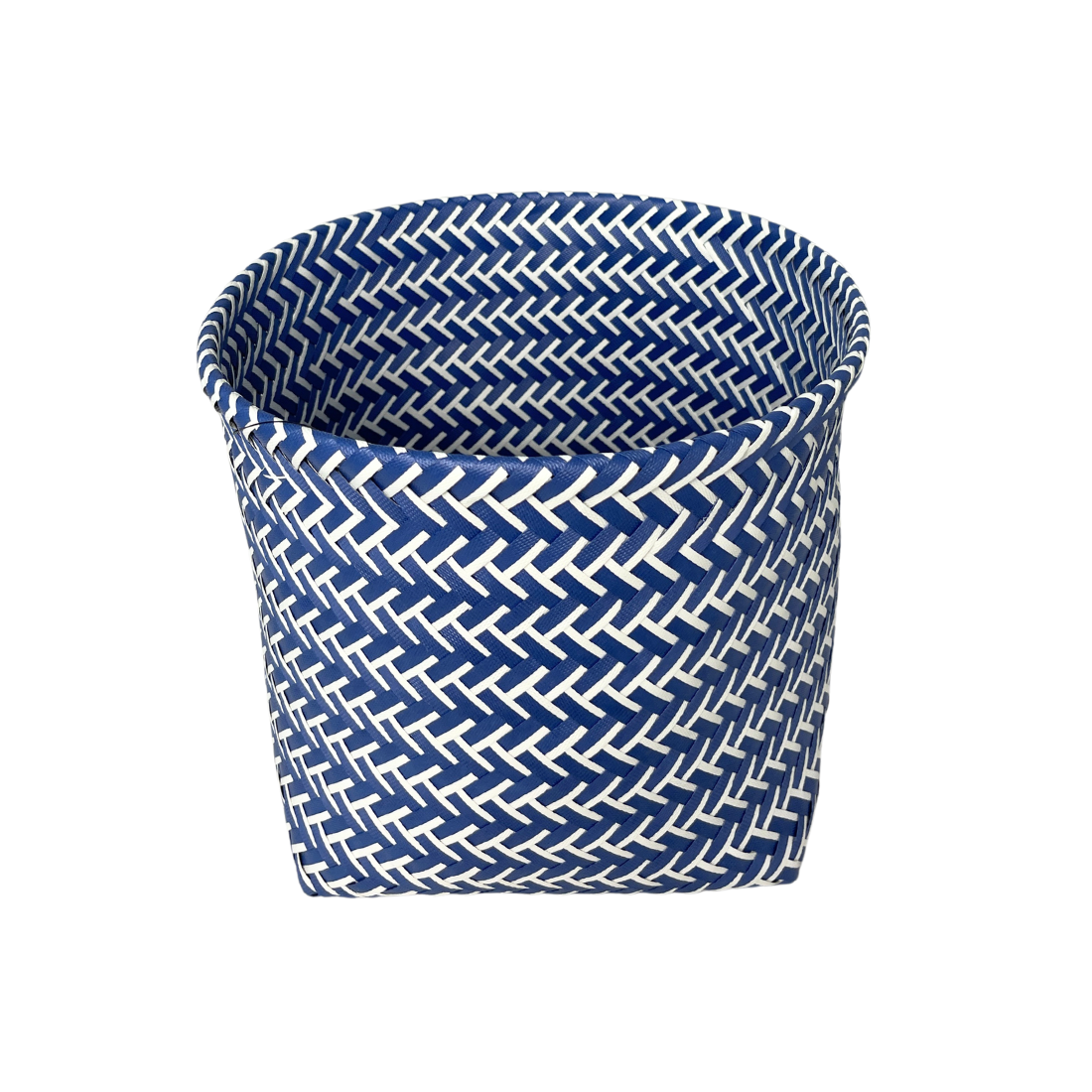 Blue Woven Basket