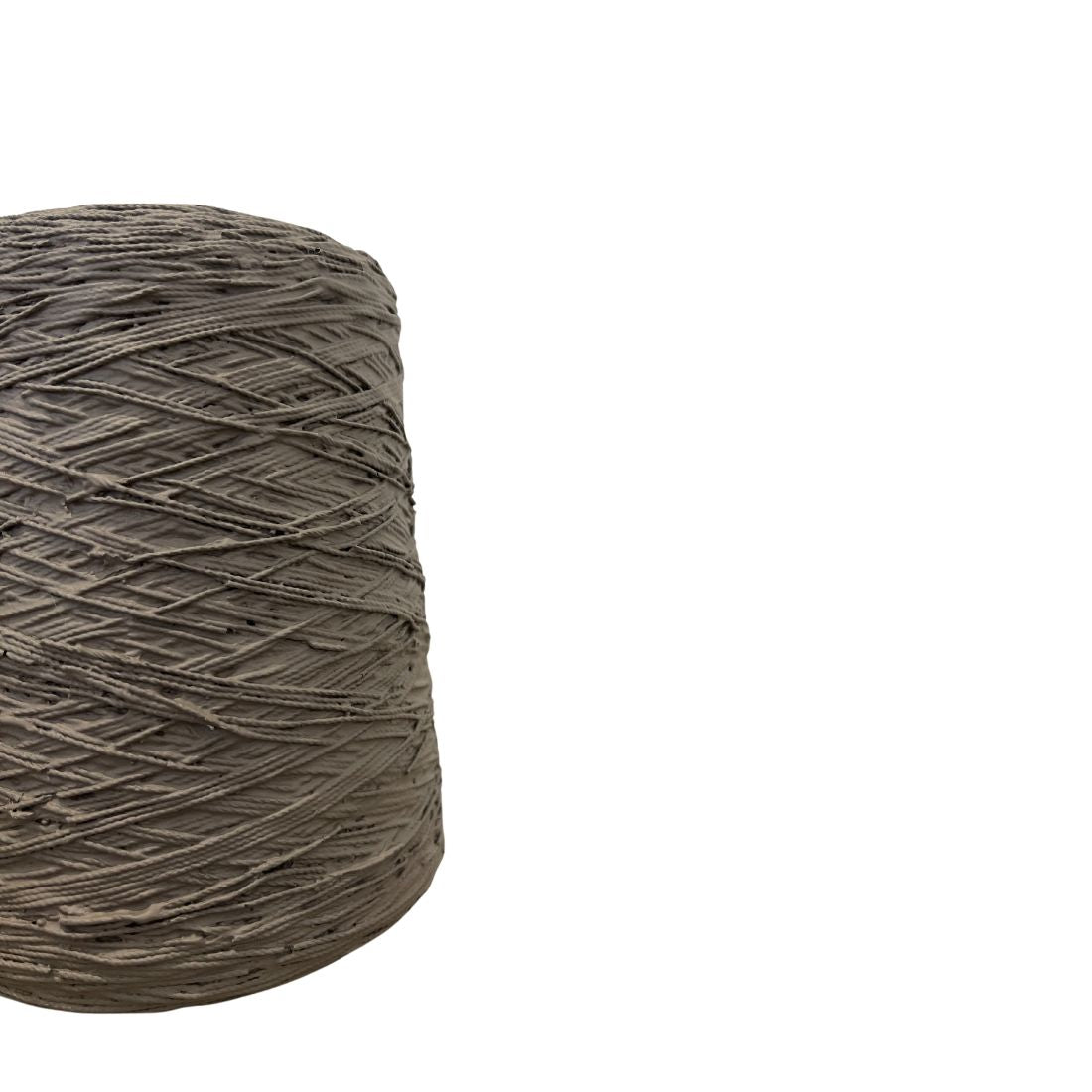 Grey Thread Cone Vase