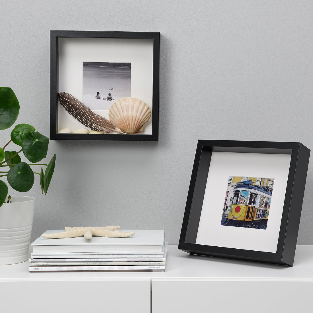 Black Square Box Frame