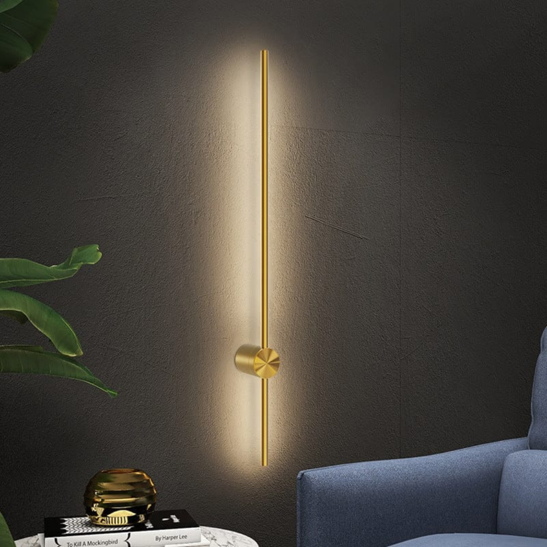 Brass Minimalistic Wall Lights