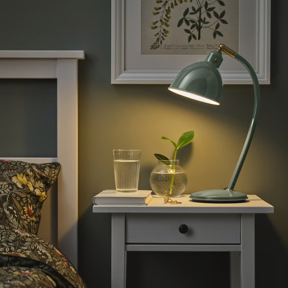Mint Green Table Lamp