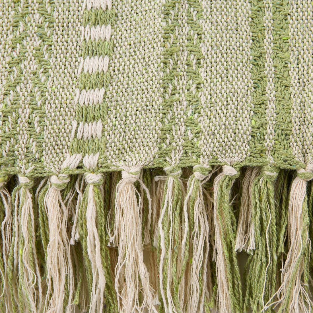 Antique Green Throw Blanket