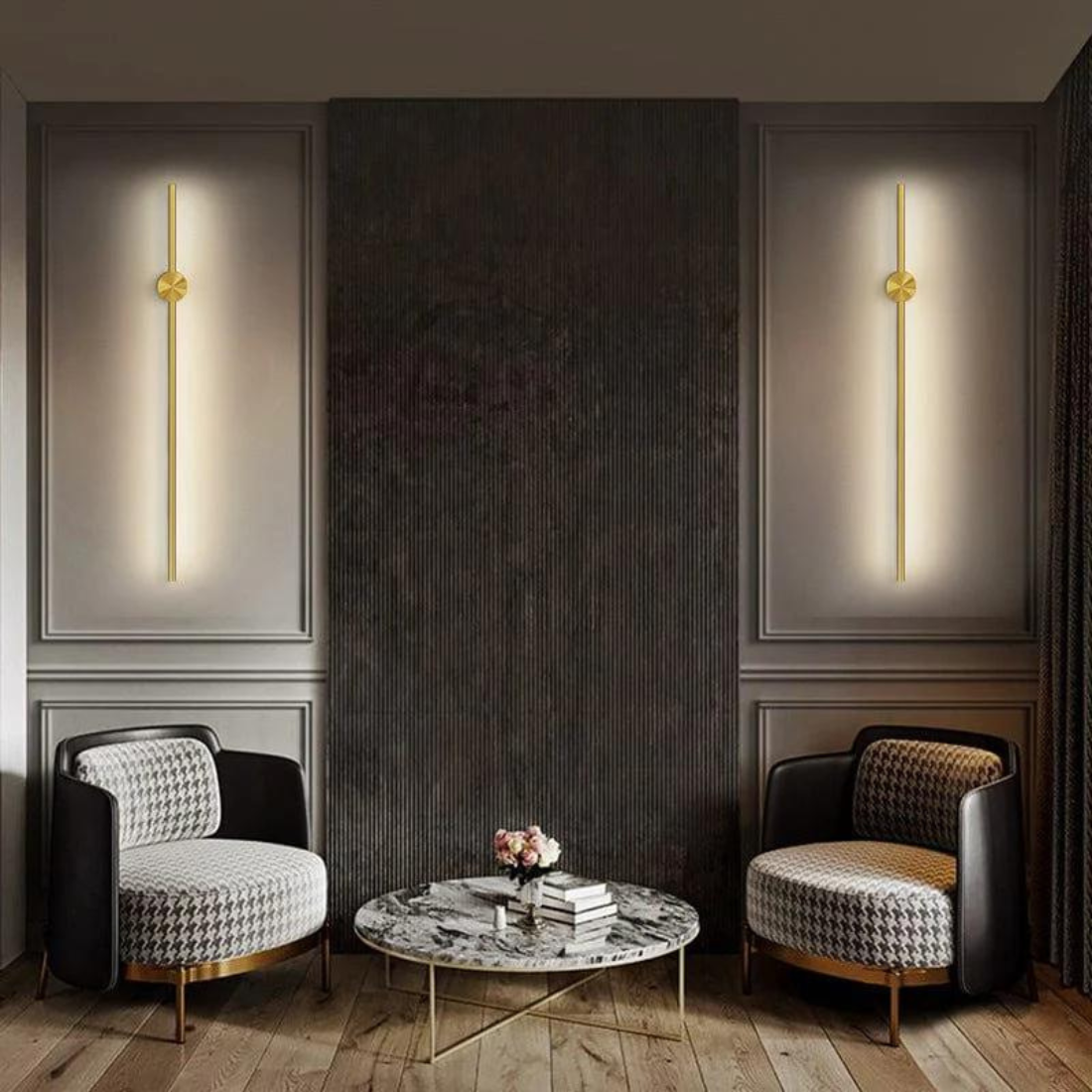 Brass Minimalistic Wall Lights