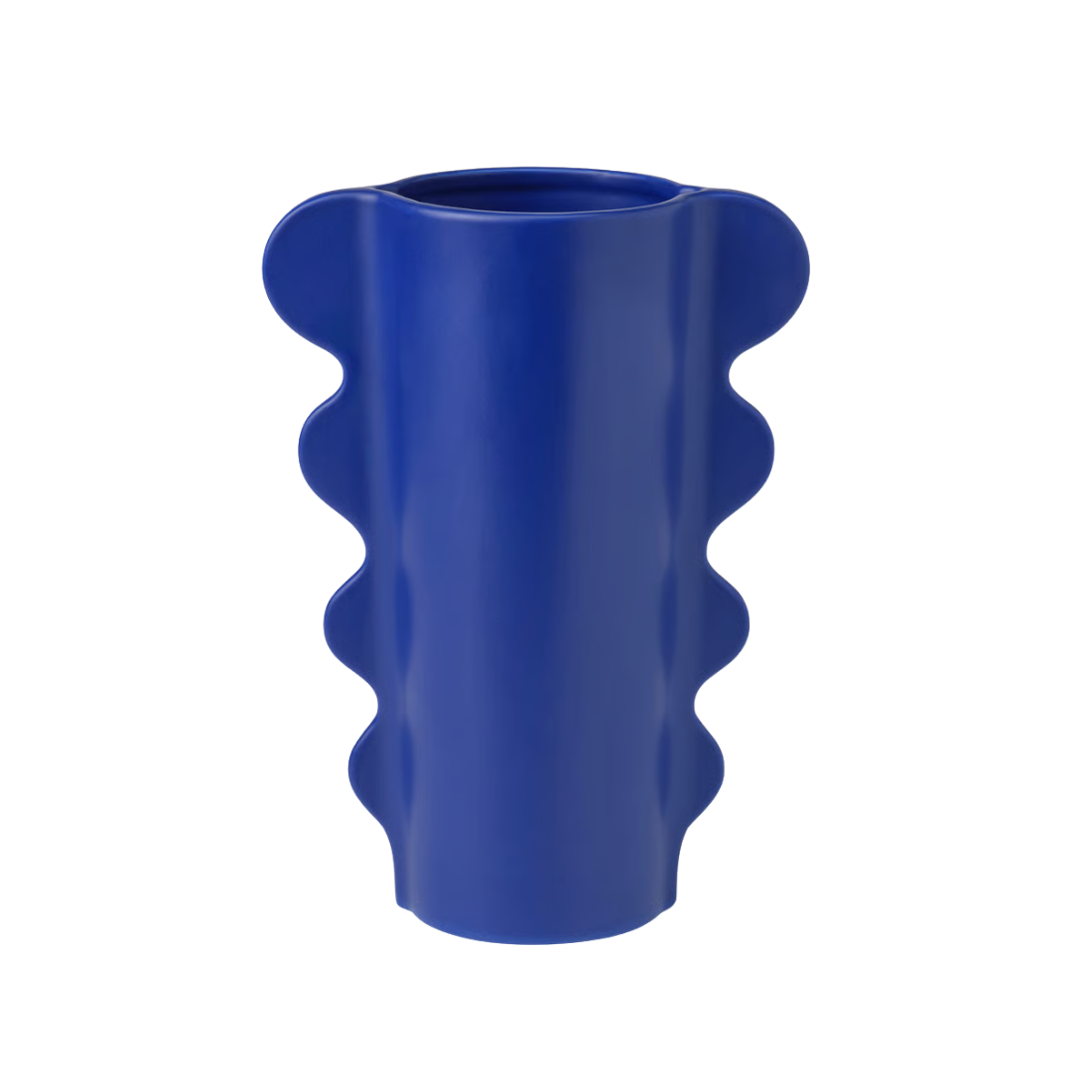 Deep Blue Tall Vase