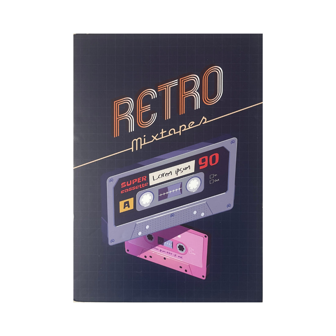 Retro Cassette Poster