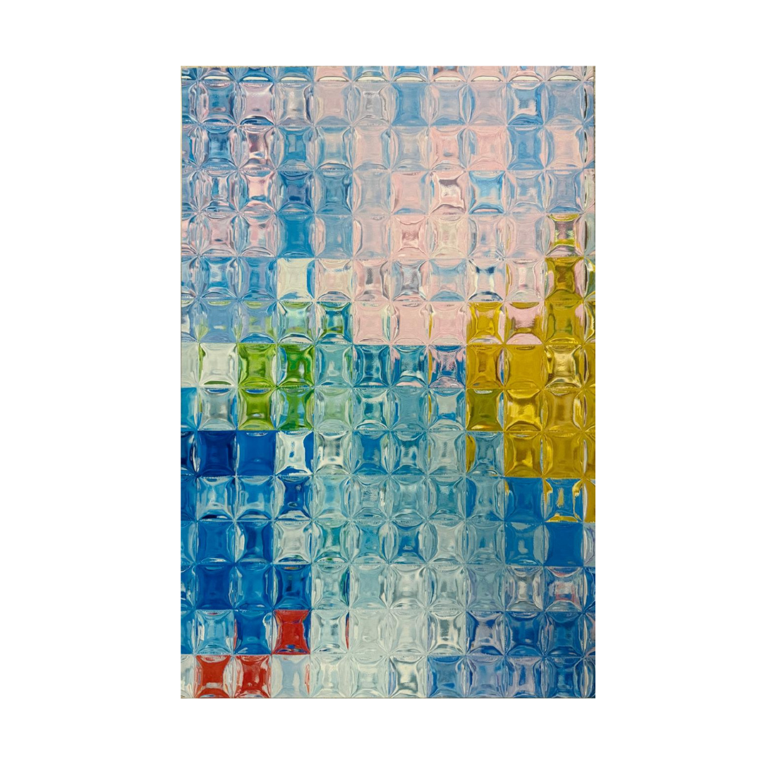 Multicolored Pixel Canvas Print