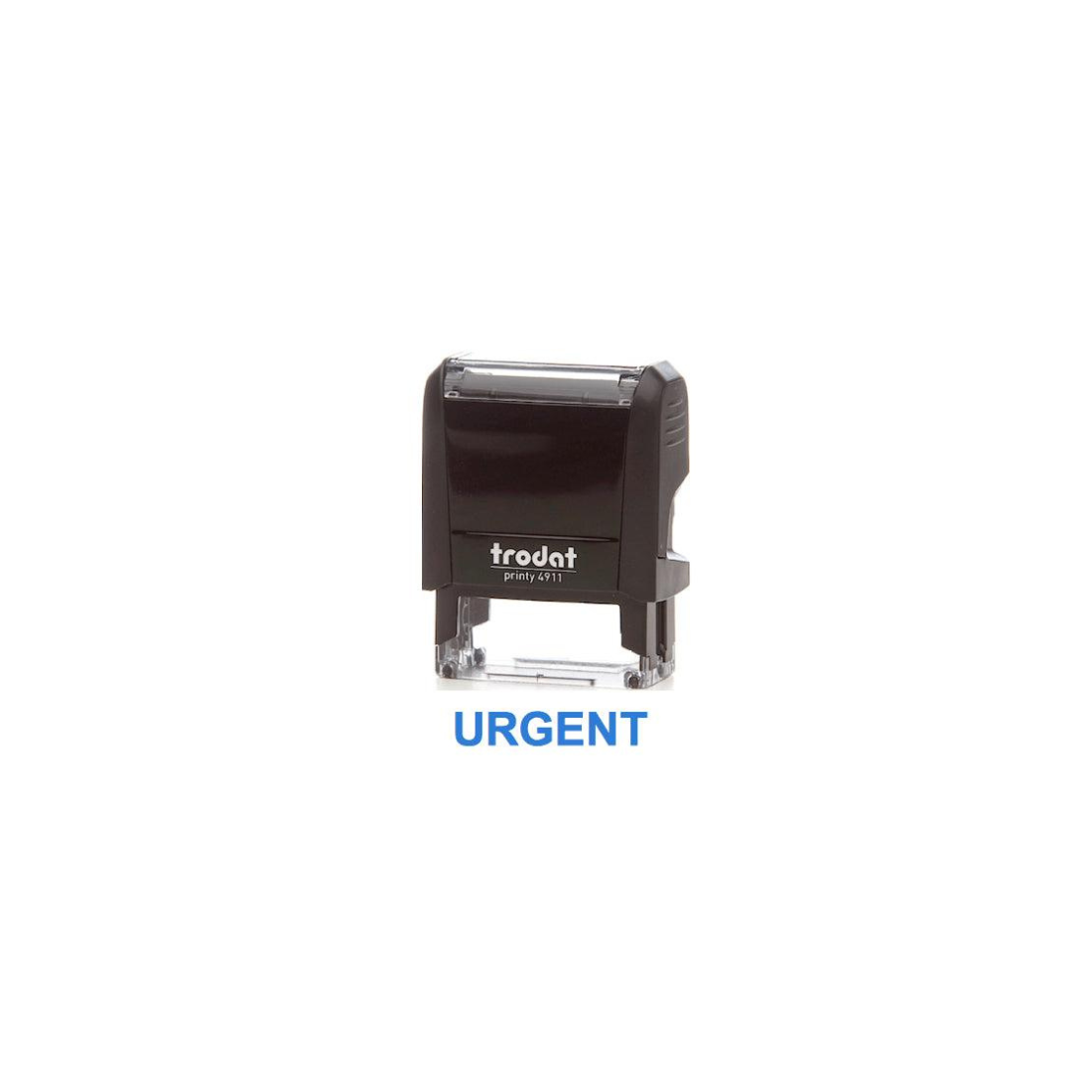 Blue "URGENT" Self Inking Stamp
