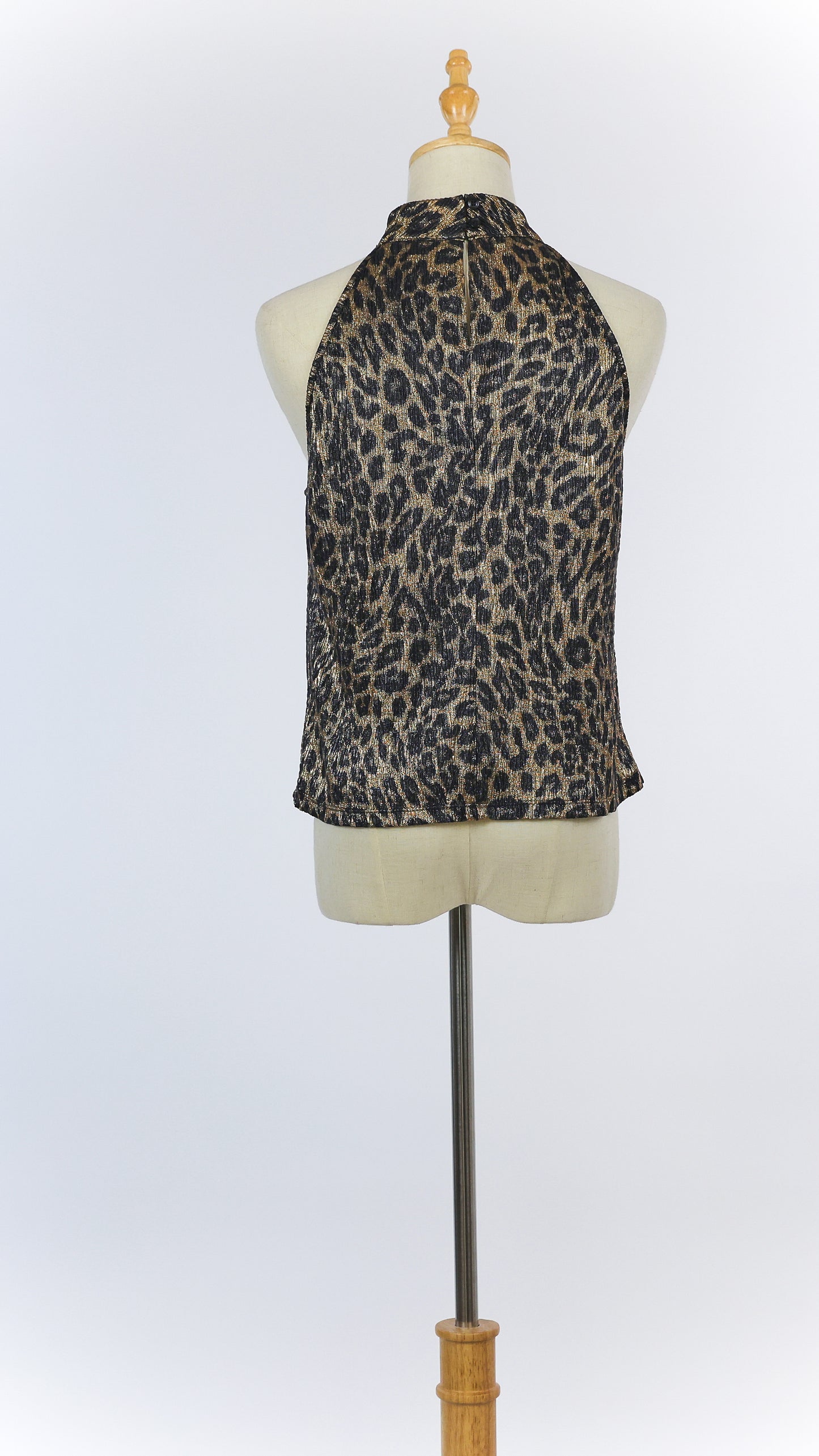 Animal Print Womenswear Sleeveless Top