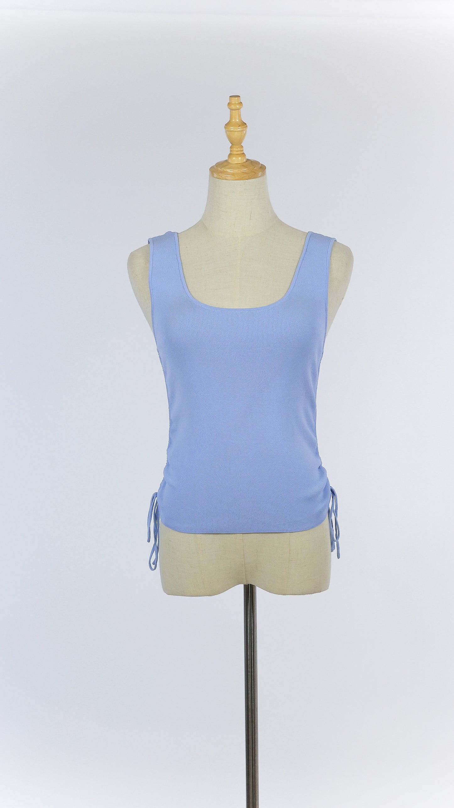 Blue Adjustable Tank Top
