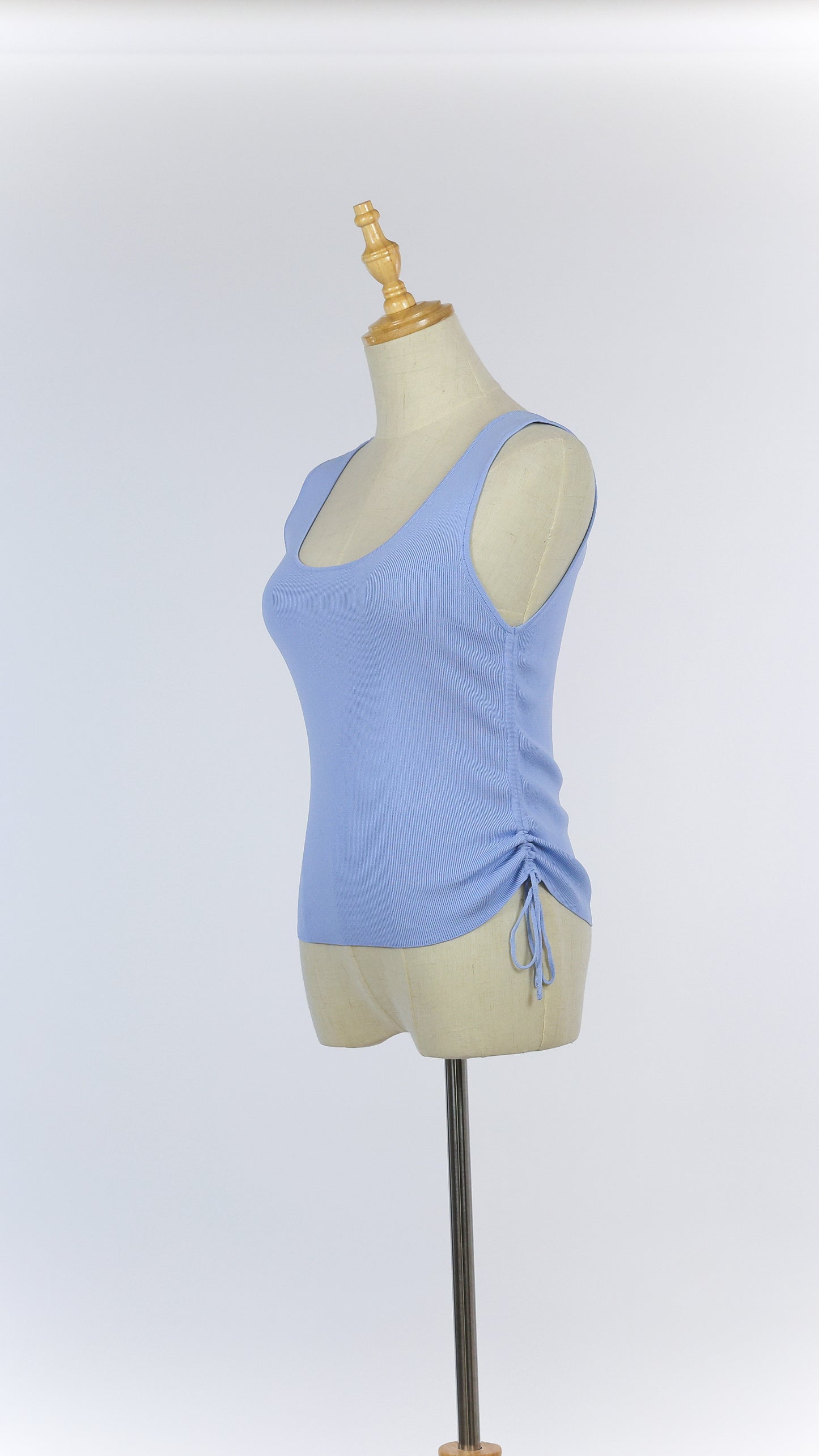Blue Adjustable Tank Top