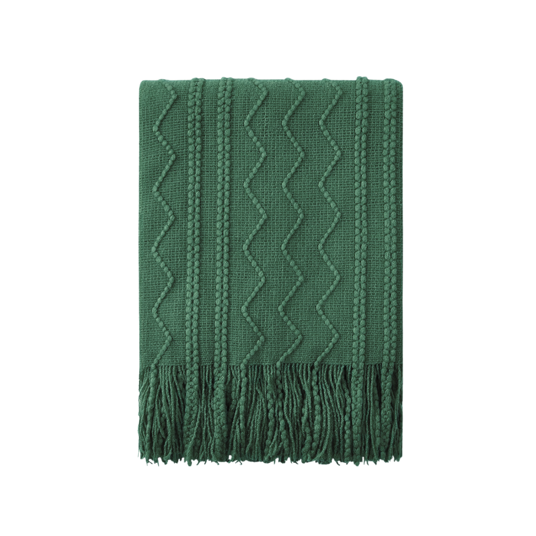 Emerald Green Throw Blanket