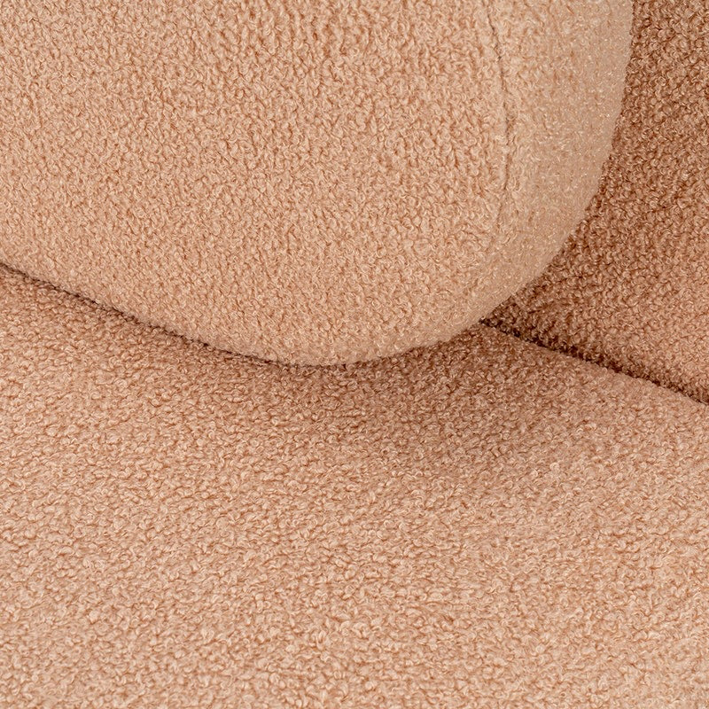 Peach 3 Seater Couch